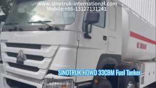 Öltanker-LKW-Hochleistungsleistung SINOTRUK HOWO 33CBM
